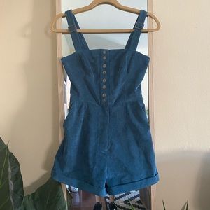 Blue Denim Jumpsuit